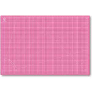 KC GLOBAL A1 (36"x24") Self-Healing Cutting Mat (Pink) - Sturdy, Reversible, Eco-Friendly, Non-Slip. Premium Desk Mat for Crafters, Quilters, and Hobbyist