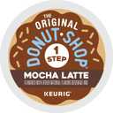 The Original Donut Shop Mocha One-Step Latte, Single Serve Coffee K-Cup Pod, Flavored Coffee, 20 Count (EXP 09/09/26)
