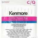 Kenmore 50104 8 Pack Style C/Q Canister Vacuum Bags