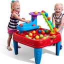 Step2 Stem Discovery Ball Table, Kids Water Table Activity Sensory Playset, Summer Outdoor Toys, 13 Piece Water Toy Accessories, For Toddlers 2+ Years Old, Large