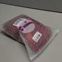 Memoriesea Women's Strapless Floral Mini Dress Mesh Cocktail Party Homecoming Dresses (Red, XL)