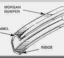 Morgan Bumper Braces Cover Lip Protector for Orthodontic Patients - Clear - Qty 2