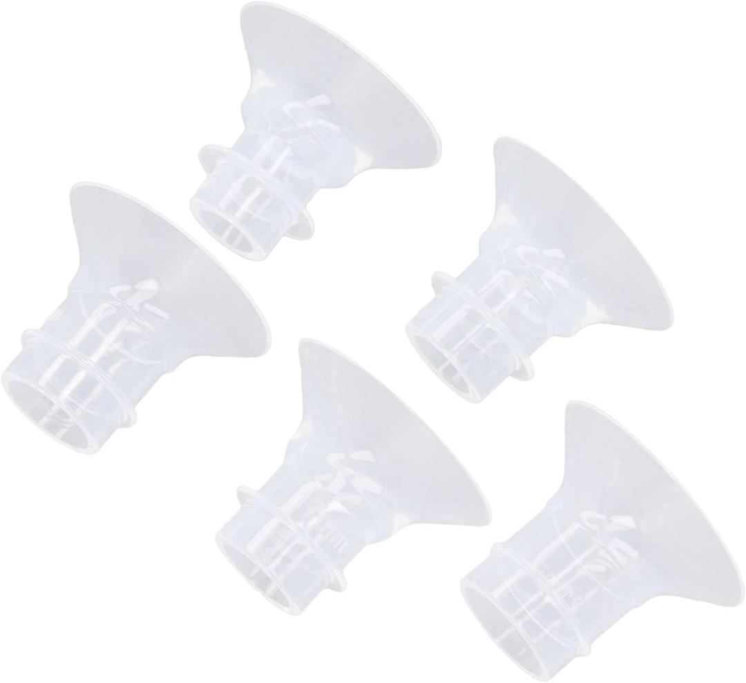 Wearable Breast Pump Flange Inserts Silicone Breast Pump Flange with Duckbill Valve