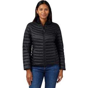 32 Degrees Heat Womens Ultra-Light Down Packable Jacket  Lightweight Down Travel Puffer (Black, XXL)
