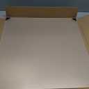 Plexiglass Sheets - 24x24 Inches, 1/8 Inch (3mm) Thick, Clear Cast Acrylic Panel - Pack of 2, Shatterproof & Lightweight Acrylic-Glass for DIY, Craft, Signage, Displays & Protection