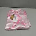 7Fairy Women's VTG Floral Mini Chinese Evening Dress Cheongsam Size 8 US Pink