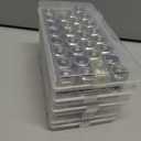 5 x 30Pieces M10-1.5mm Nylon Lock Nuts,SpzcdZa 304(A2-70) Stainless Steel LockNuts for Industrial and Construction Fasteners;Standard Metric Thread Nylock Nuts