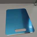 Katuchef Titanium Cutting Board - New Upgrade 100% Pure Titanium Cutting Boards for Kitchen Double Sided Non Toxic Cutting Board,Hygiene Durable Dishwasher Safe Chopping Board (M13.38IN*9.05IN)