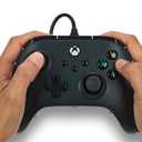 PowerA Wired Controller for Xbox Series X|S - Black, gamepad, wired video game controller, gaming controller, works with Xbox One and Windows 10/11