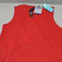 CRZ YOGA Men's Workout Sleeveless Shirt Quick Dry Stretchy Swim T-Shirts Athletic Gym Running Beach Tank Top (X-Large, Black)