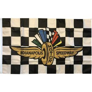Indianapolis Motor Speedway Flag 3x5 Checkered Banner