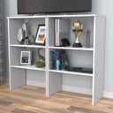 ClosetMaid SuiteSymphony Wood Shelf Unit, 2 Shelves, Adjustable, for Storage, Closet, Clothes, Shoes, Décor, TV, Books, Pure White