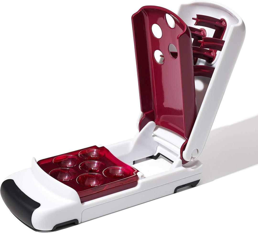 OXO Good Grips Quick Release Multi Cherry Pitter & Strawberry Huller