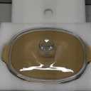 M MCIRCO 4-Piece Glass Casserole Baking Dish, Set of 2 Casseroles With Glass Lids, 1.9 Qt and 3 Qt