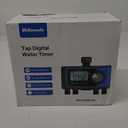 4 Zone Sprinkler Timer, Smart Water Timer for Garden Hose, 4 Outlets Digital Hose Faucet Watering, Automatic Irrigation System/Rain Delay/Manual Watering for Lawn, Yard, Drip Irrigation