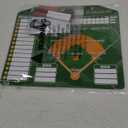 Magnetic Baseball Coach Clipboard, Dry Erase Coach Lineup Board, Premium Tactical Baseball Coaching Board with 40 Lineup Cards and Marker, Dugout Display Softball Coaching Accessories