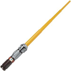 STAR WARS Lightsaber Squad The Mandalorian Extendable Orange Lightsaber Roleplay Toy for Kids Ages 4 and Up