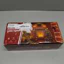 Set of 3 Snowman Solar Christmas Decorations, 8 Modes Solar Garden Lights, Candy Cane Christmas Stake Light, Outdoor Xmas Decor for Yard, Patio, Pathway (Warm White)