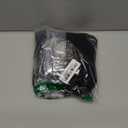 Wiggy Mermaid Short Black Wig for Men Black Emo Wig Goth Scene Hair Wigs + Cap for Stage Party Halloween Costume Cosplay