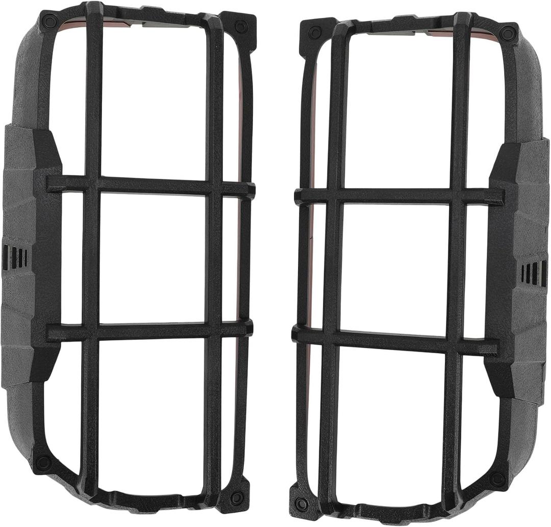 1Pair Tail Light Cover for Ford Bronco 2021-2025 Rear Light Guard Lamps Protector Tail Light Protector Trim Cover ABS Black(Not Fit for Bronco Sport)