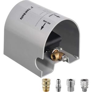 Tool Daily Pressure Washer Foot Valve for Sewer Jetter Kit, as Power Washer Ball Valve, 4000 PSI