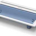 RANCOVY Vinyl Roll Holder with Trimmer for Cricut Maker 3 and Cricut Explore 3, Perfect for Clean Precise Cuts of Smart Vinyls and Heat Transfer Vinyl Iron On (blue)