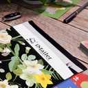 iMailer-10" x 13"(100pcs) Poly Mailer Mailing Shipping Black Flower Envelope Package Bags-Self Seal
