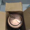 Kingsyard Metal Finch Feeder for Thistle/Nyjer Seed, Tube Bird Feeders for Outdoors Hanging, 2 lbs Large Capacity, Easy to Refill & Clean, Antique Copper