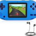 Damcoola Handheld Game for KidsThis Features a 3.0-inch Screen and Comes preloaded with 300 Classic Games. A Fun Toy for Both Kids and Adults! Perfect as a Birthday Gift for Children