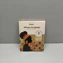 CORATED African Net Sponge Authentic, Shower Loofah Exfoliating Bath Net Sponge with Knots, Body Scrubber for Women and Men Daily Use Body Care, Travel Portable Bath Accessories for Bathroom (Linen & Dark Green)