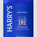 2Pack Harry's Aluminum Free Deodorant for Men Odor Control, Redwood Scent, 2.5 Oz, Men Deodorant Aluminum Free