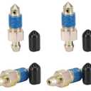 4-Piece Speed Bleeder Kit with Dust Caps - M10x1.0-35.4mm, H9410-4, 107392, 639560