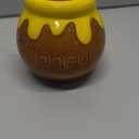 Ceramic Hamster Hideout, Honey Shape Hamster House and Habitat, Syrian Hamster Hideout Decor Cool Bed for All Season Gerbil, Mice Guinea Pig (Brown)