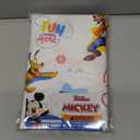 NoJo Disney Cars Radiator Springs White, Blue, and Red Lightning McQueen and Tow-Mater Preschool Nap Pad Sheet (Toddler)