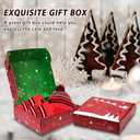 Vintage Classic Skull Cap Beanie Hat Cuffed Winter Hat Knit Comes with Warm Gloves Fasion Winter Gifts for Unisex Fans