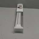 SHADEMOON Cordless Blackout Window Roller Shades, Pull Down Spring System Indoor Blinds, Room Darkening Waterproof UV Blocking Thermal Insulated Fabric for Home Office(Black, Width 14", Height 72")