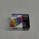 EPSON 222 Claria Ink Standard Capacity Color Combo Pack (T222520-S) Works with WorkForce WF-2960, Expression XP-5200