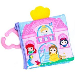 Kids Preferred Disney Baby - Disney Princess Soft Book with Teether Toy & Crinke Pages - Picture Book for Newborns Kids Preferred Disney Baby - Disney Princess Soft Book with Teether Toy & Crinke Pages - Picture Book for Newborns