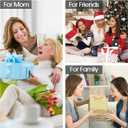 Birthday Gifts for 7 8 9 10 11 12 13 Year Old Girls Small Initial Sling Bag Cross Body Bag Fanny Pack for Girls (Black)