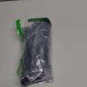 Conceited Luxe Leggings Velvet or Vegan Leather (Large, Navy Blue)