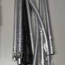 8FT Feather Flag Pole Kit, Stainless Steel Swooper Flagpole Fits 6FT Feather Flag, Durable Outdoor Advertising Flagpole for Business Display