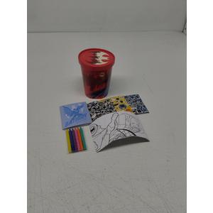 Batman Activity Set,  Coloring Book, 3 Sticker Sheets, 6 Crayons