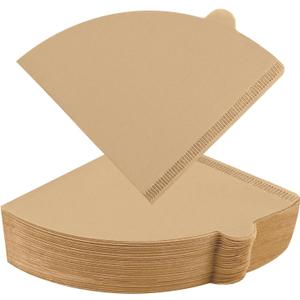 200 Count Coffee Filters 2, Cone Coffee Filters Size 02, Natural Unbleached Pour Over Coffee Filter 2-4 Cup, Disposable Coffee Filter Paper for V60 Pour Over Coffee Dripper and Drip Coffee Maker