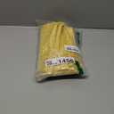 Kevin Textile Pack of 2 Decorative Outdoor Waterproof Throw Pillow Covers Stripe Square Pillowcases Modern Cushion Cases for Patio Couch Bench 18 x 18 Inch Yellow