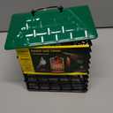 More Birds Double Suet Feeder with Weather Guard, 6.5" L X 4.25" W X 7.25" H, Brown