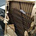 No Dig Garden Fence, Dog Fencing Outdoor for Yard, 10 Panels with Gate