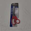 Westcott All Purpose Bent Scissor 8" Red (10703), Single