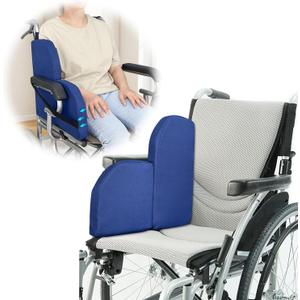 Lateral Support for Wheelchair Lateral Cushions for Seniors Wedge Pads Chair Support Attachment L Shape Padded for Wheelchair Side Right Guards Solid Panels for Elderly Positioning Better Posture