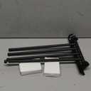 RV Clothes Drying Rack, RV Ladder Clothes Drying Rack, Four 12.7" Long Arms, No Drilling Anti-Rust for Ladder Boats Camper Trailer Travel Hotel Home