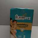 Pampers Swaddlers Diapers, Size 2 (10-22 lbs), 148 Count, Absorbent, Keeps Baby Dry and Comfortable, Skin Safe Disposable Baby Diaper